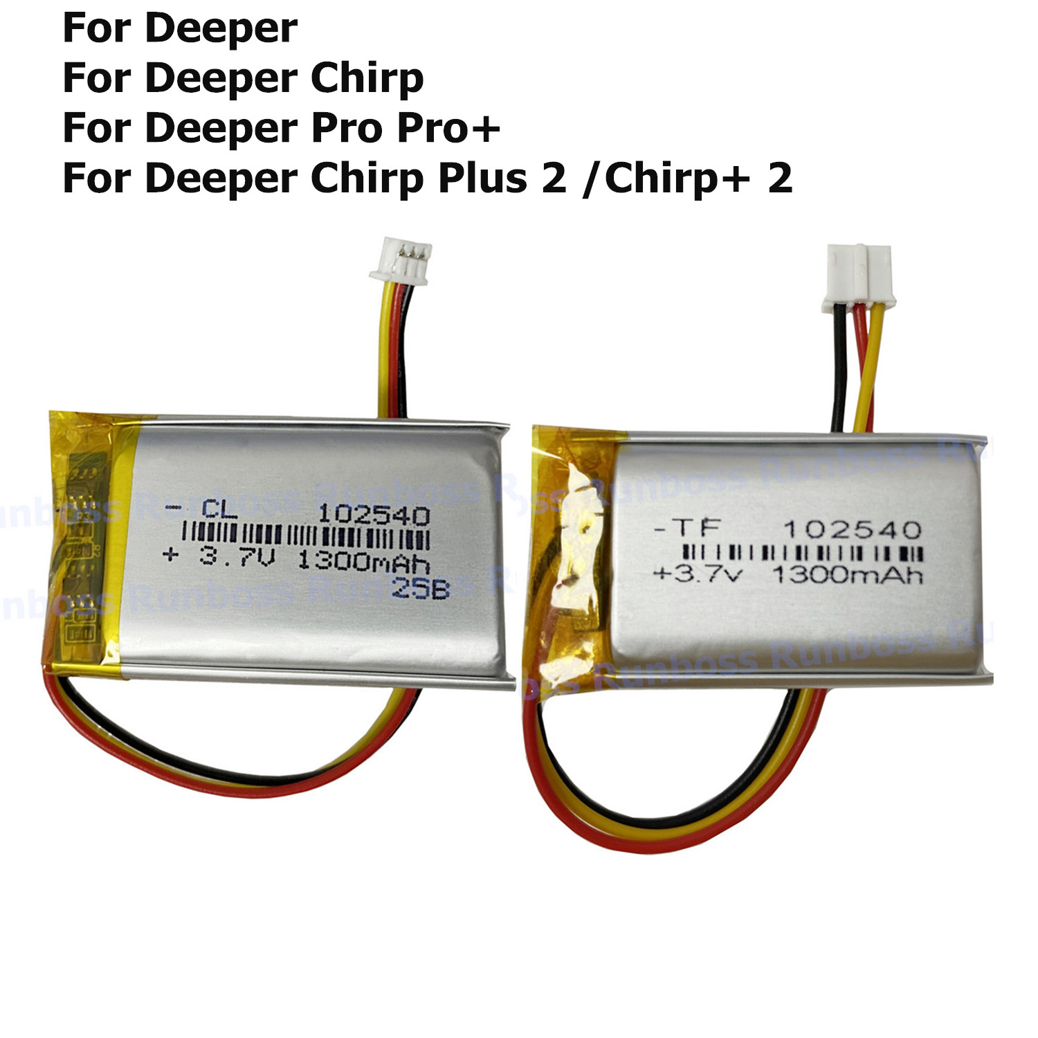 Fish Finder Gps - Nuevo Batería de 3,7 V 1300mAh
