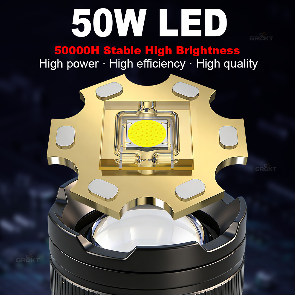 Linterna LED de alta potencia  - Fishing Light reseña y precio